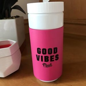 New pink water bottle
